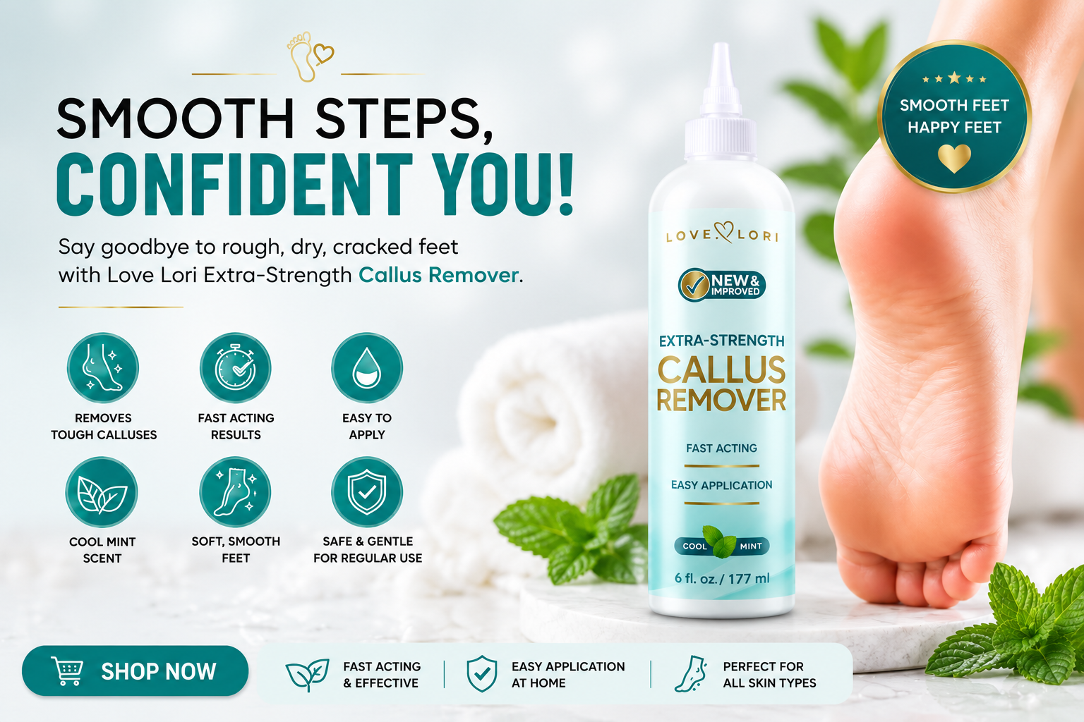 Say Goodbye to Rough, Dry & Cracked Feet: The Ultimate Guide to Callus Removal