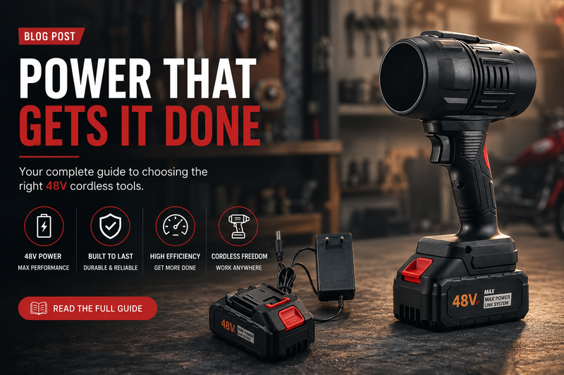 48V Cordless Blower Guide: Power, Performance & Practical Uses