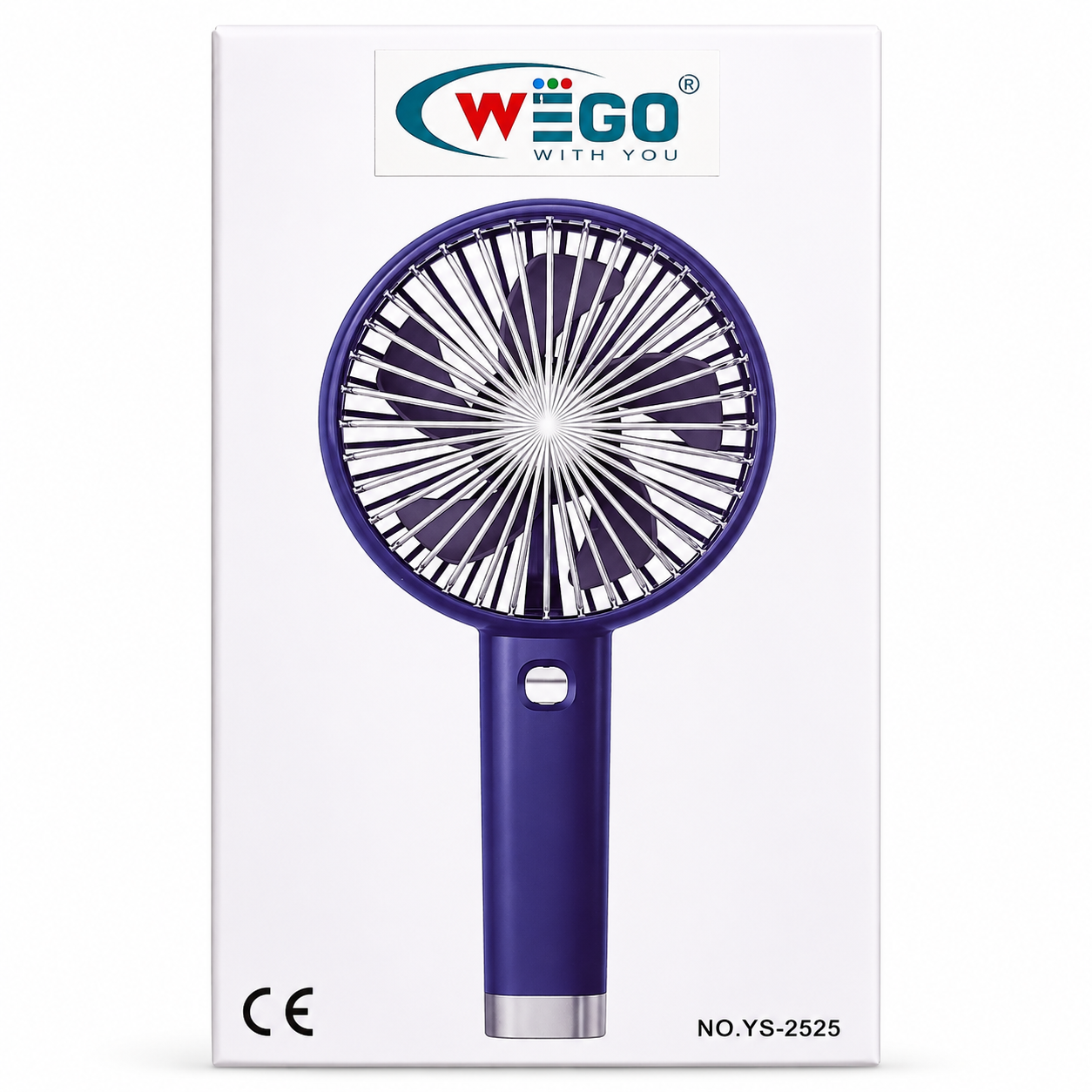 Portable Mini Handheld Rechargeable Fan | 6-Blade Powerful Cooling